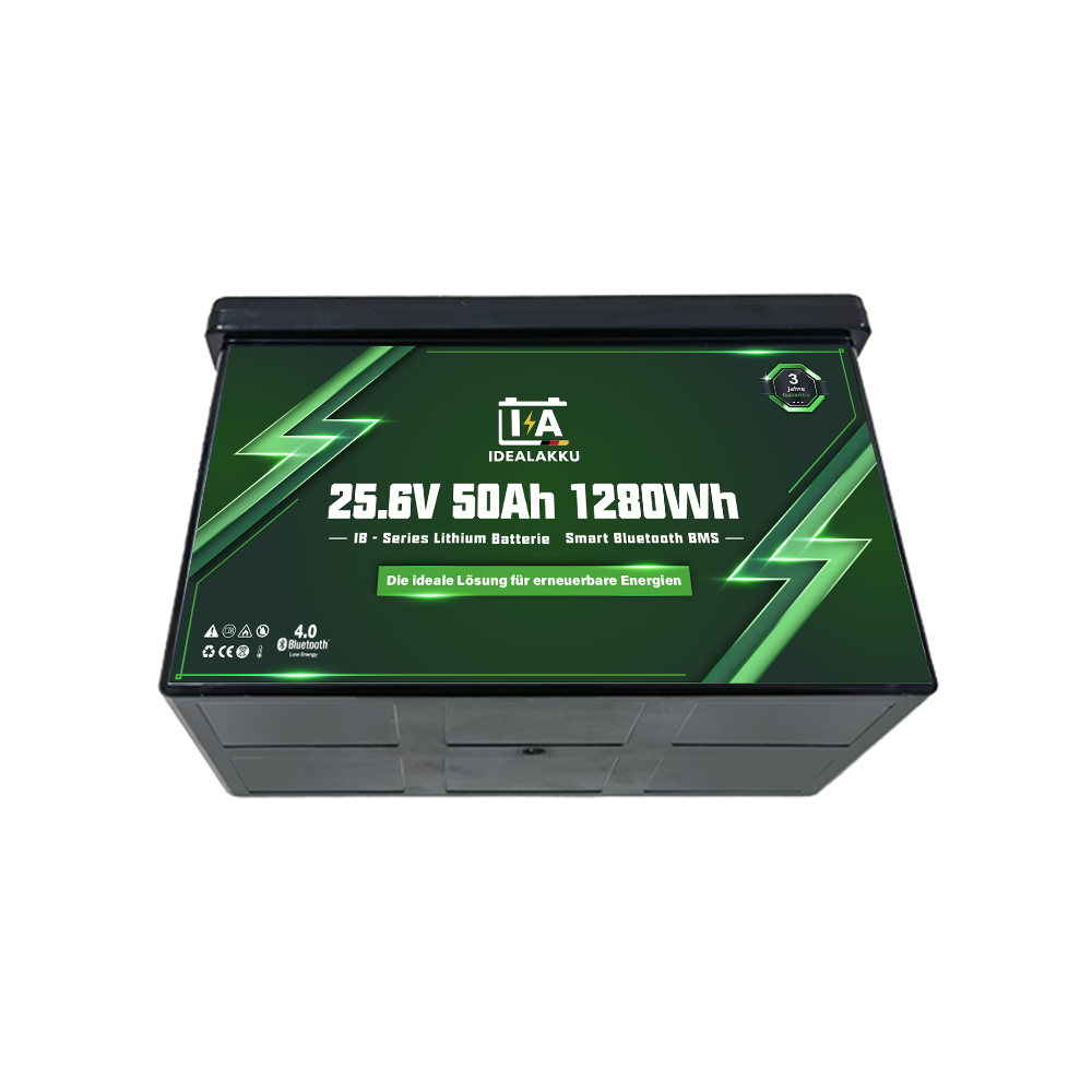 Idealakku IB SERIES liitiumaku LiFePO4 24V 50Ah Smart BMS Bluetooth - Pilt 6
