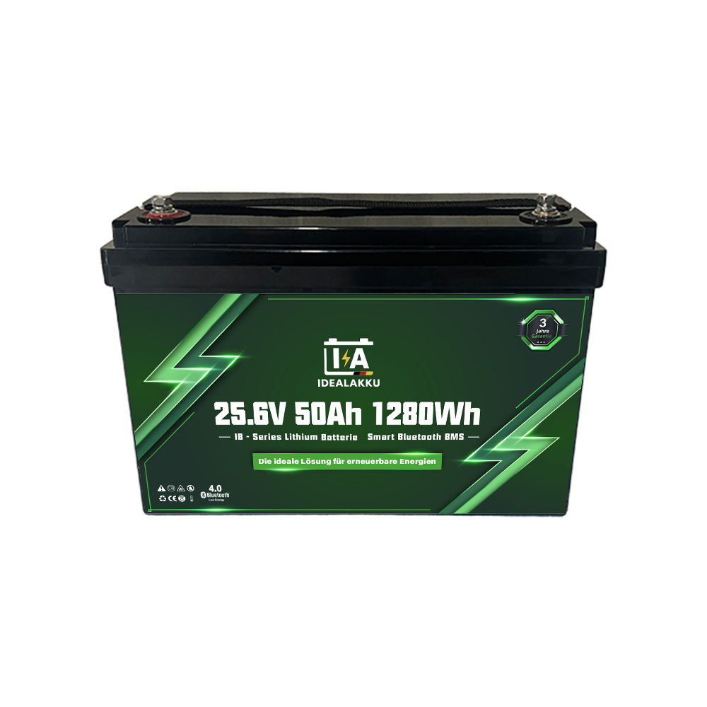 Idealakku IB SERIES liitiumaku LiFePO4 24V 50Ah Smart BMS Bluetooth - Pilt 3