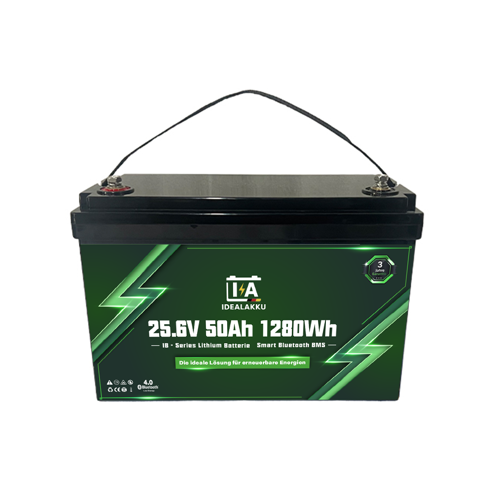 Idealakku IB SERIES liitiumaku LiFePO4 24V 50Ah Smart BMS Bluetooth - Pilt 2