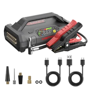 Lokithor JA301 PRO 2500A käivitusabi kompressoriga