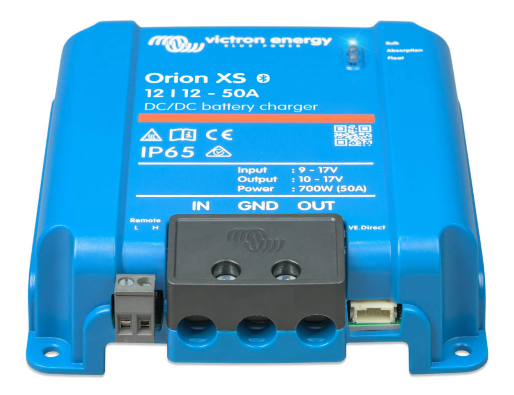 Orion XS 12_12-50A Non-isolated DC-DC charger (front)
